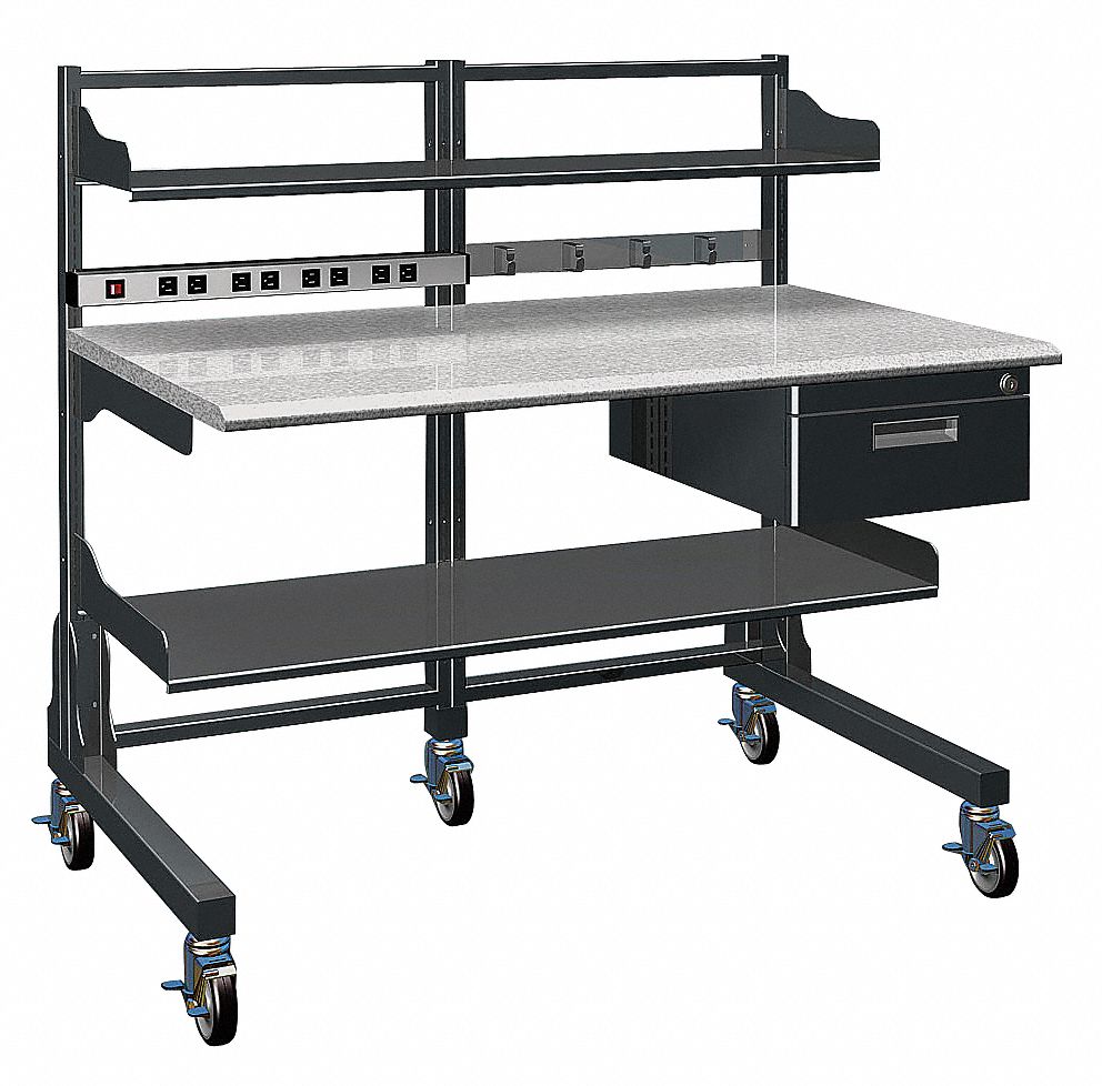 Low Profile Computer Workstation