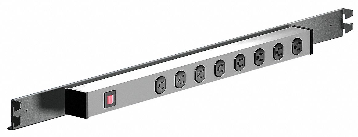 Power Strip for 36 In. Wide Frame
