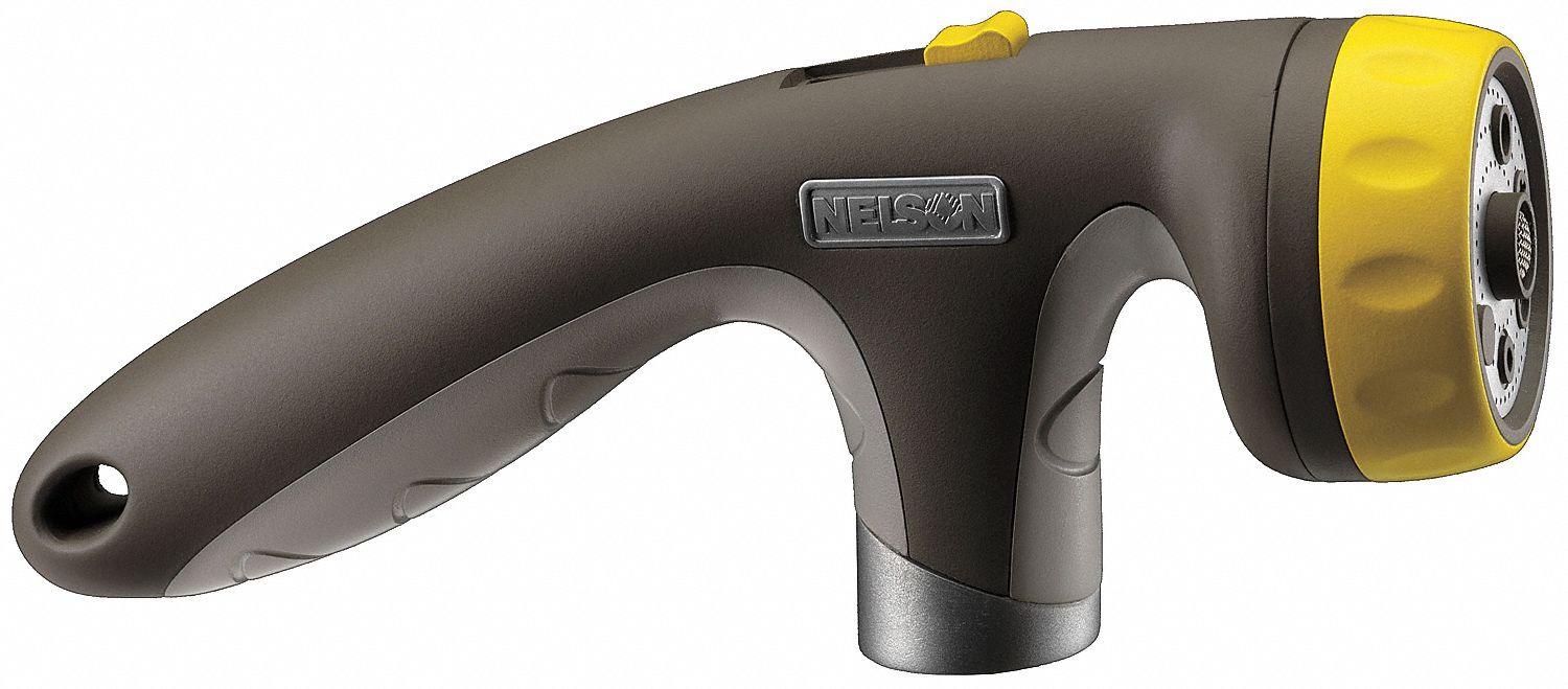 Water Nozzle, Industrial, Brown/Yellow