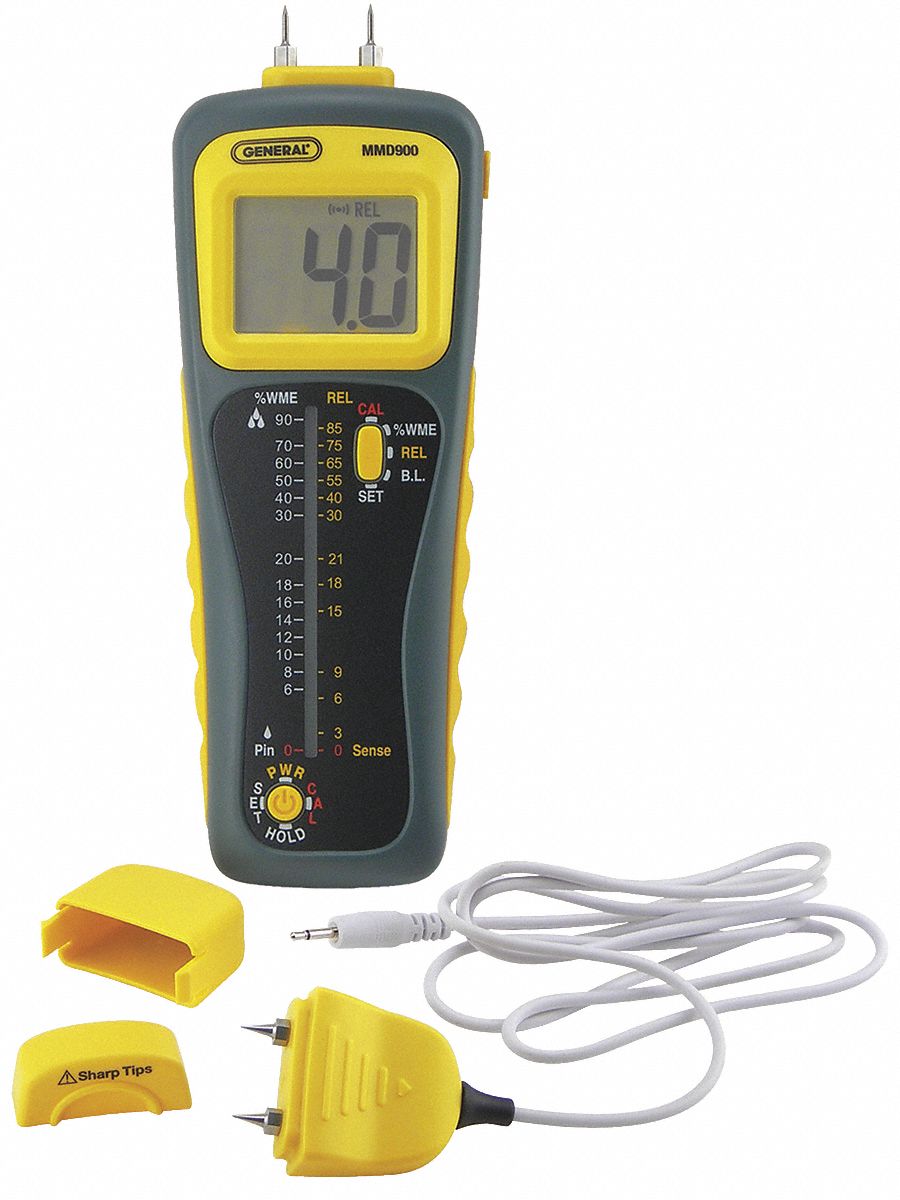 Moisture Meter, Pin/Pinless