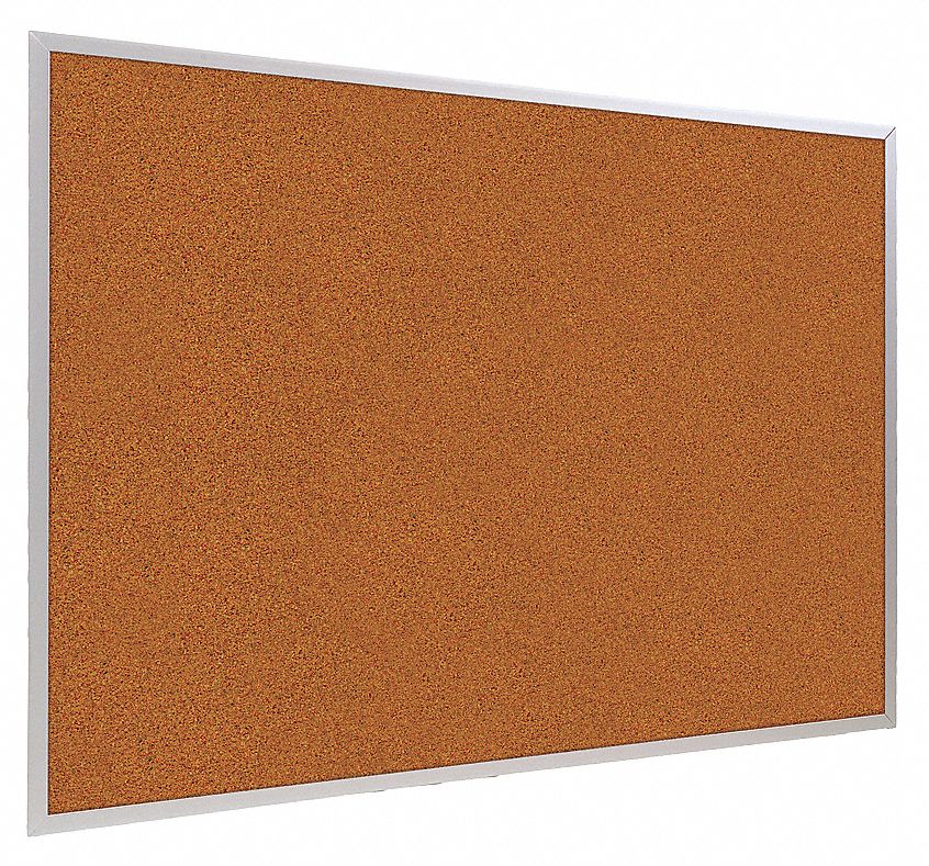 Bulletin Board, Splash Cork, Red , 4x4