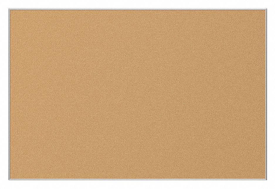 Bulletin Board, Cork, Natural, 4X8