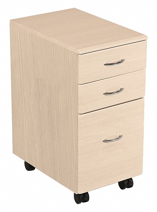 File Cabinet, 3 Drawer, Teak