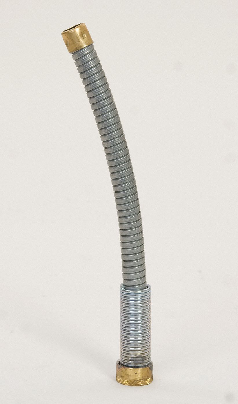 Flexible Spout, Metal, Silver, 1