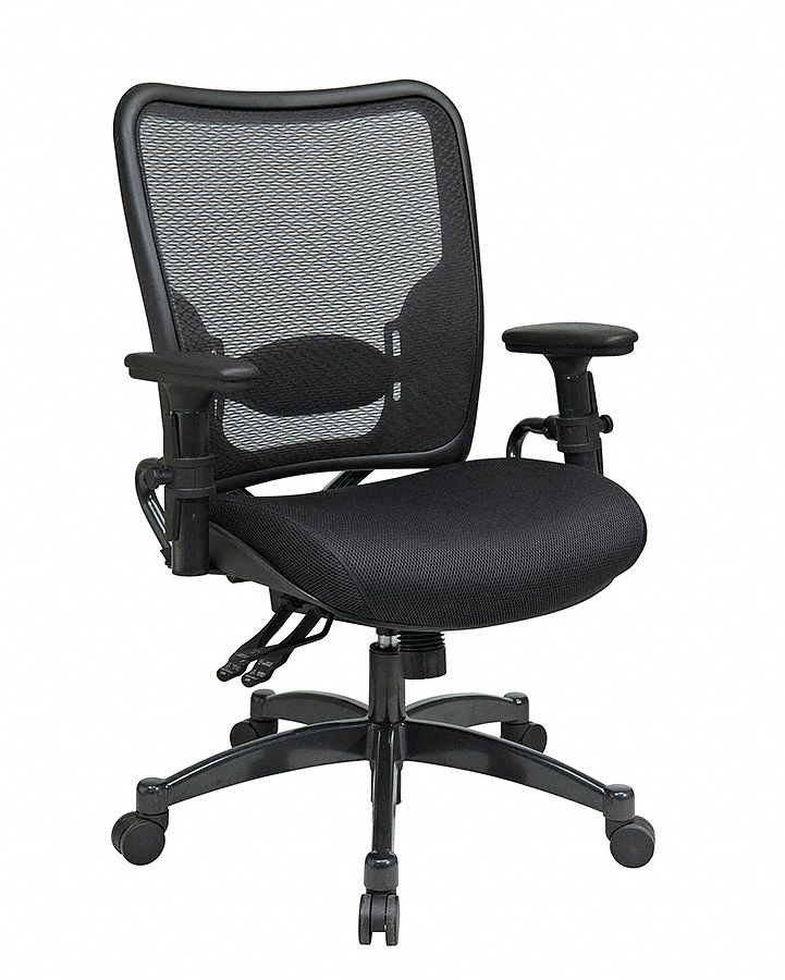 Managerial Chair, Mesh, Black