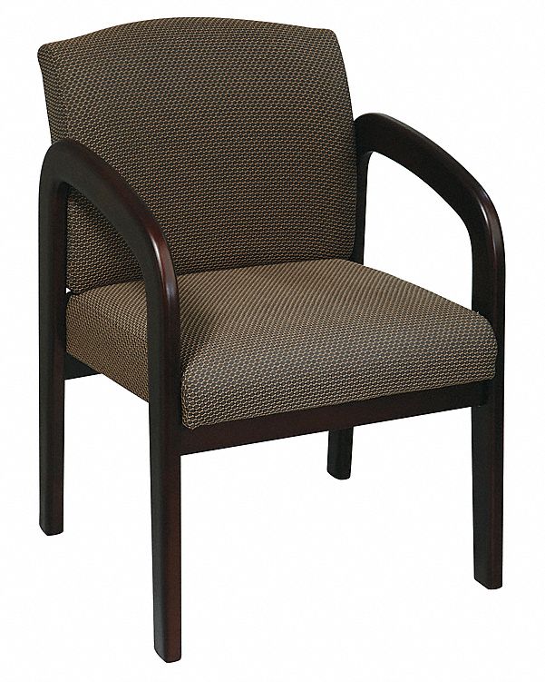 Visitor Chair, Taupe, Espresso