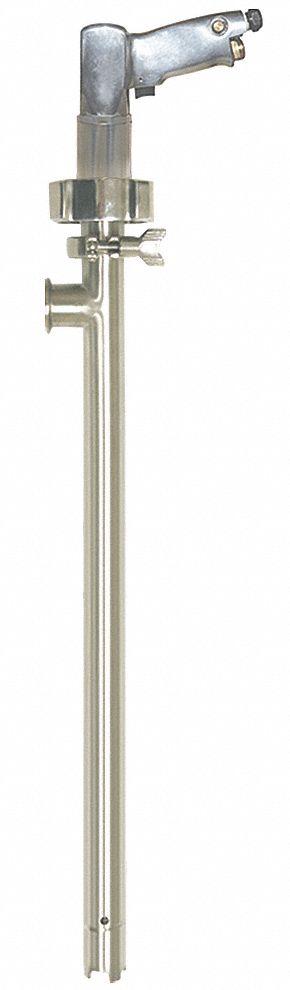 Drum Pump, 3/4 HP, Air, 55 gal. Drums, 48 In