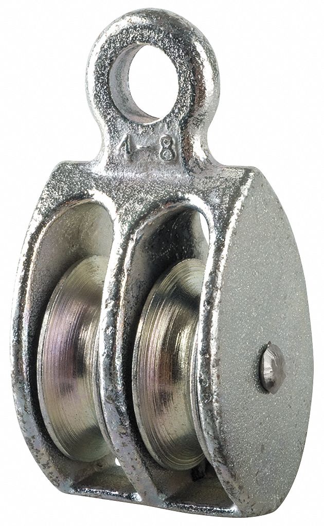 Double Pulley Block, Fibrous Rope