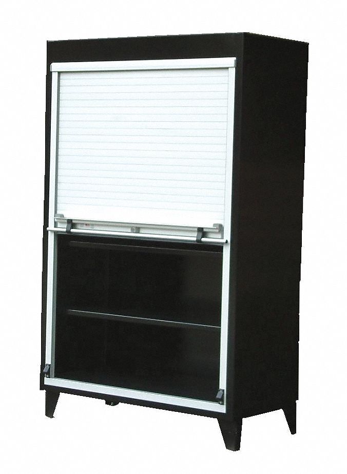 Storage Cabinet, 78x48x24, Dark Gray