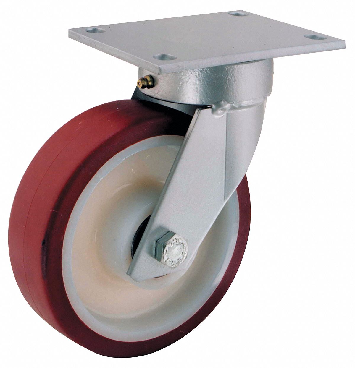 Kingpinless Caster, 660 lb, 6 In Dia