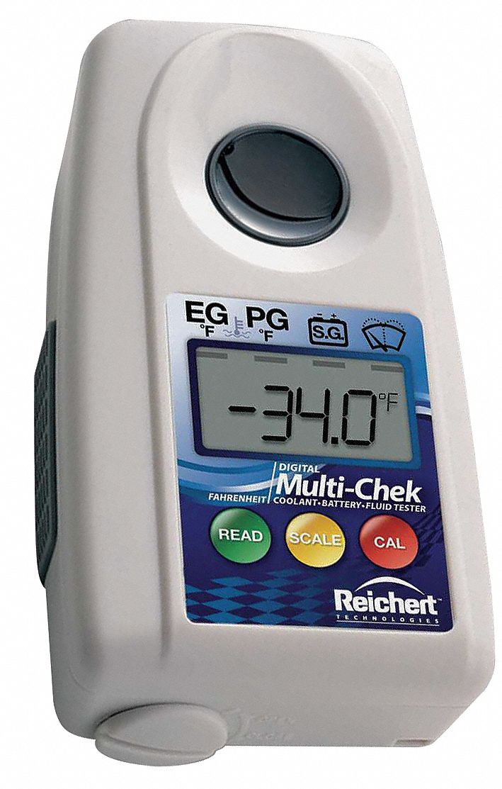 Digital Refractometer, Accuracy 0.3 Deg.