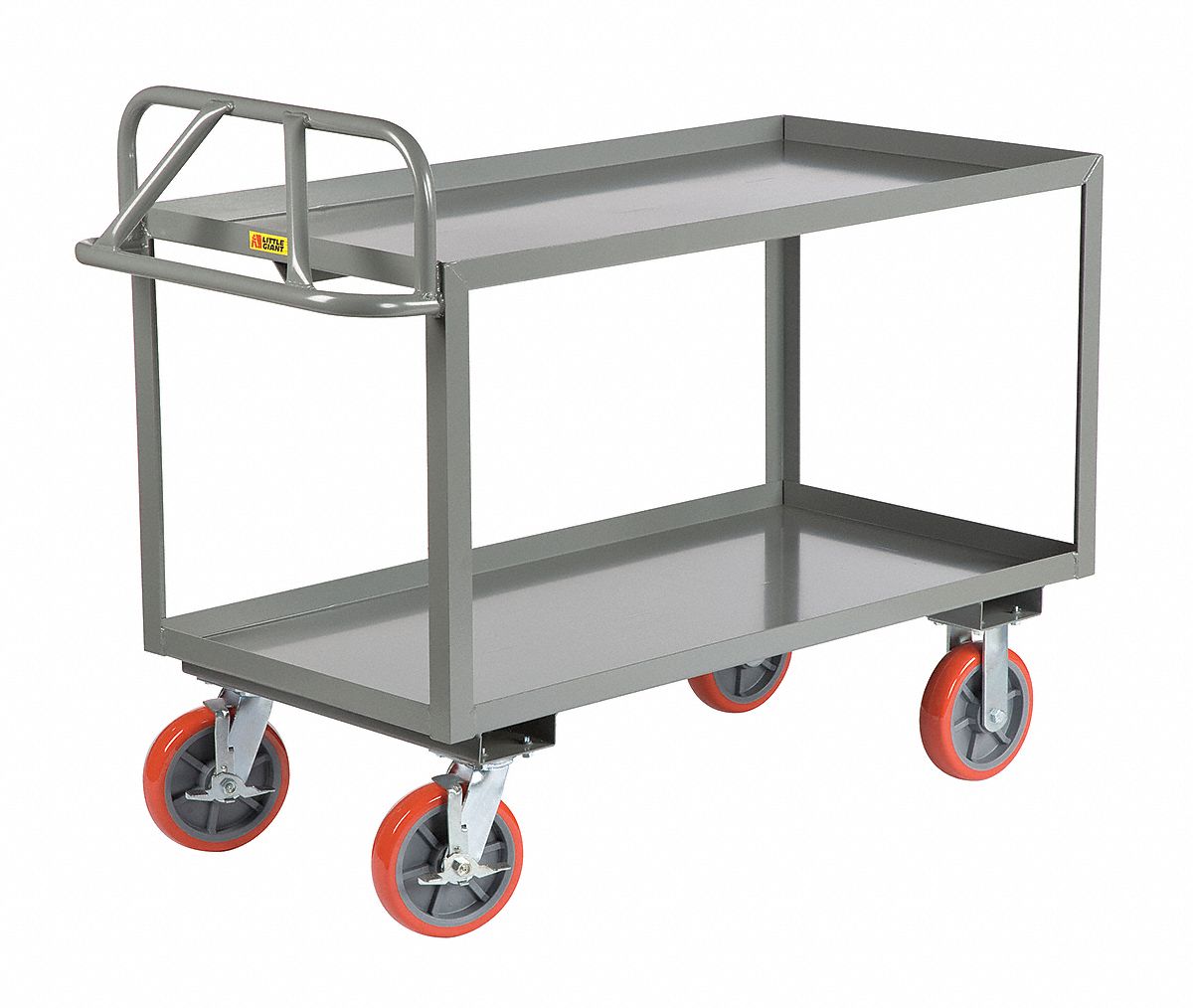Utility Cart, Steel, 42 Lx24-1/4 W, 3600 lb