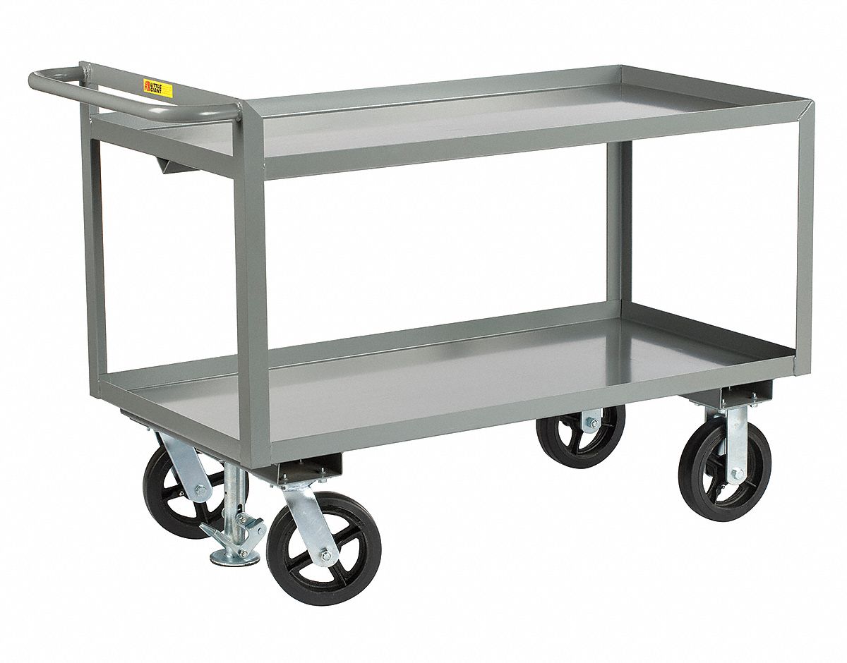 Utility Cart, Steel, 54 Lx24-1/4 W, 2400 lb
