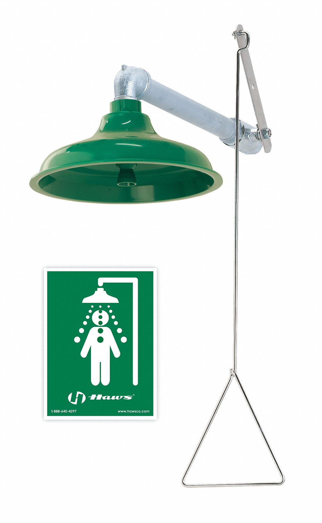 Emergency Shower, Horiz/Vert, 20 gpm