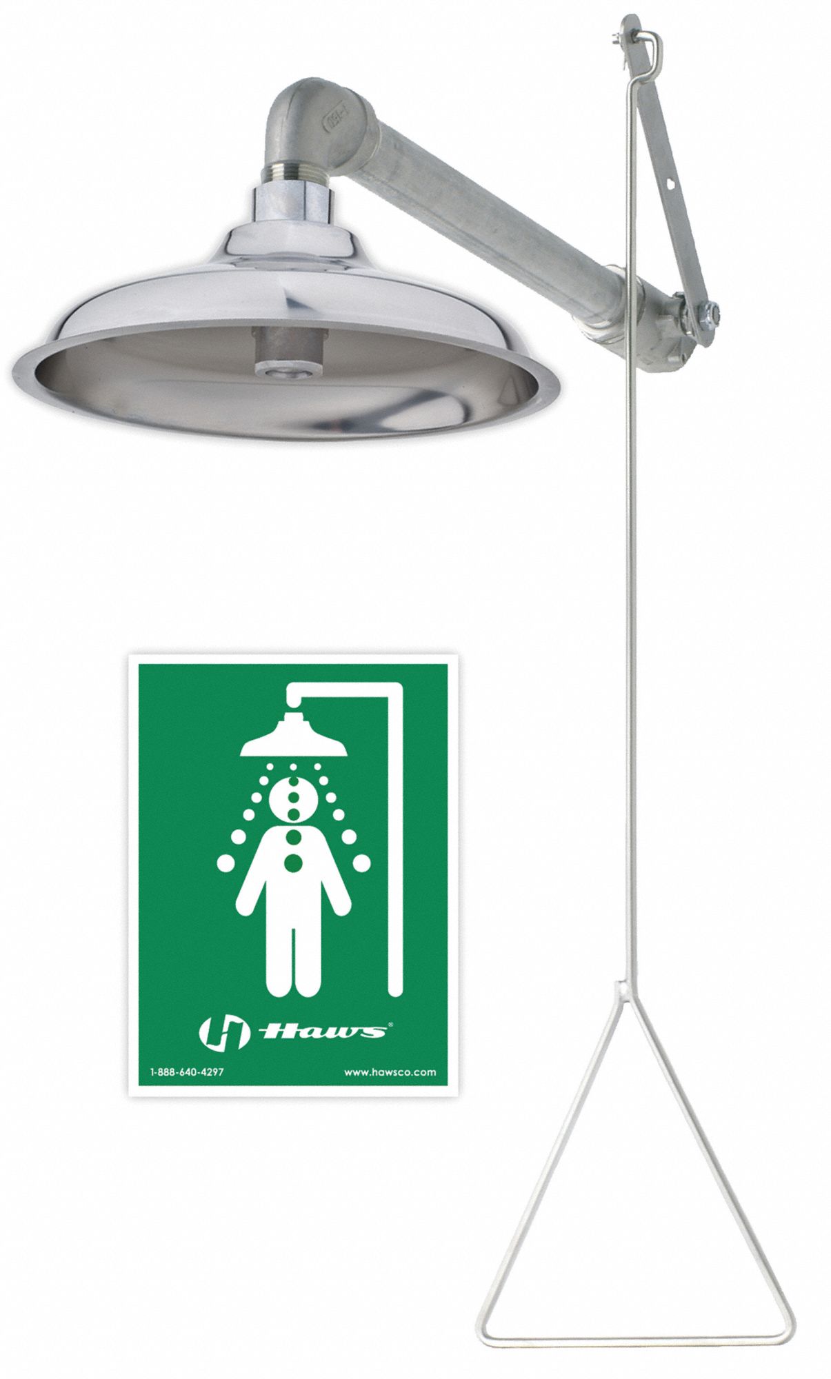 Emergency Shower, Horizontal, 20 gpm
