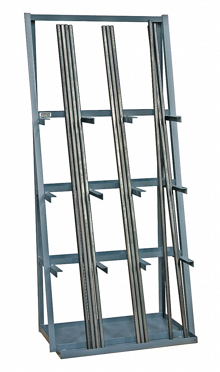 Single Sided Vertical Bar Rack, 84In H