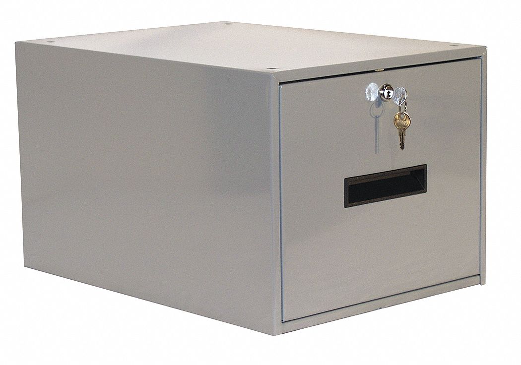 Drawer, 15 W x 19-1/4 D x 12 in. H, Gray
