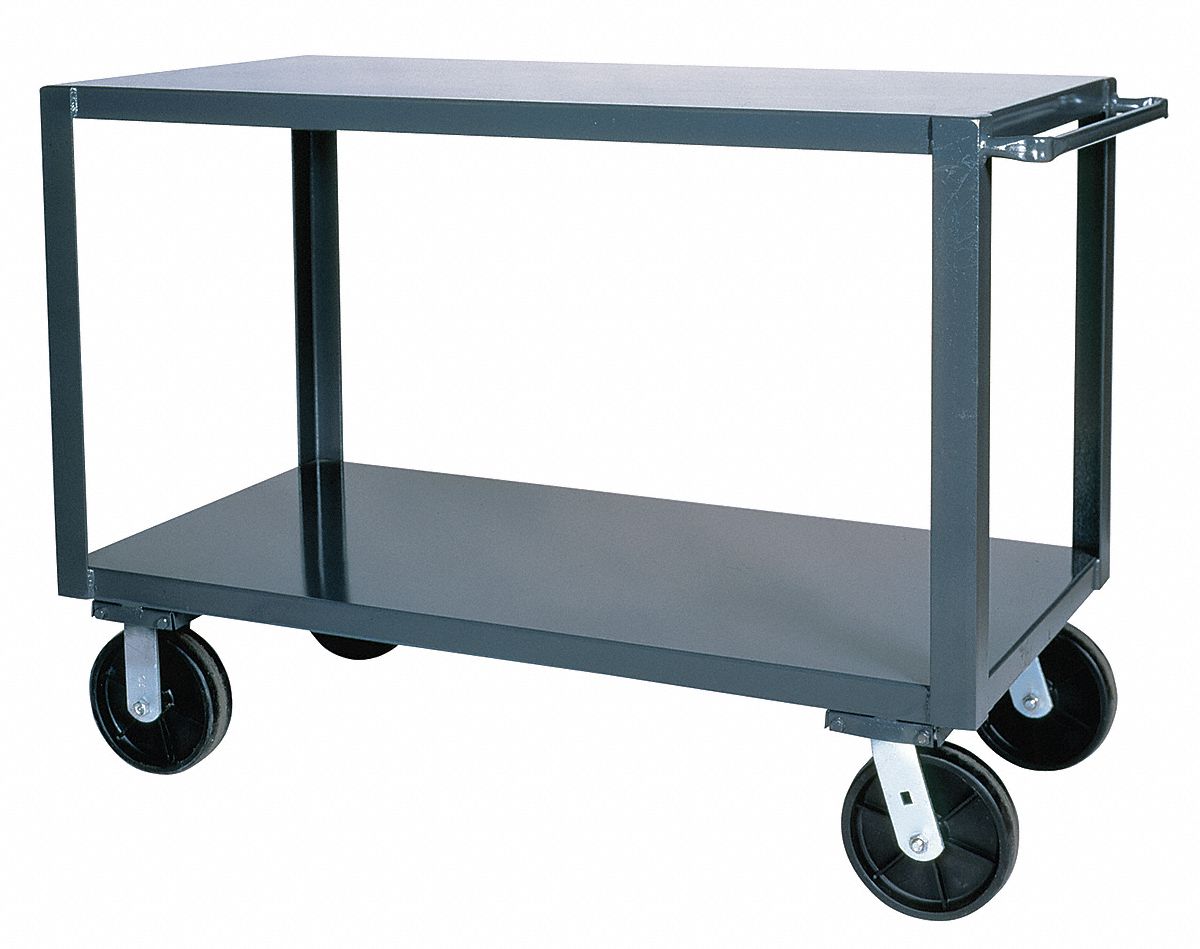 Utility Cart, Steel, 60 Lx30 W, 5000 lb.