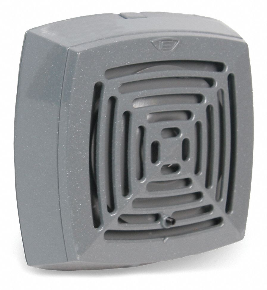 Vibrating Horn, 120VAC, 0.13A, Gray