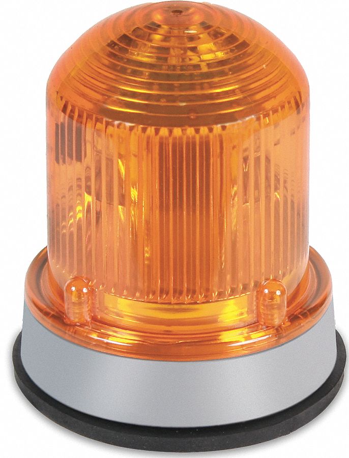 Warning Light, Strobe Tube, 120VAC, Amber