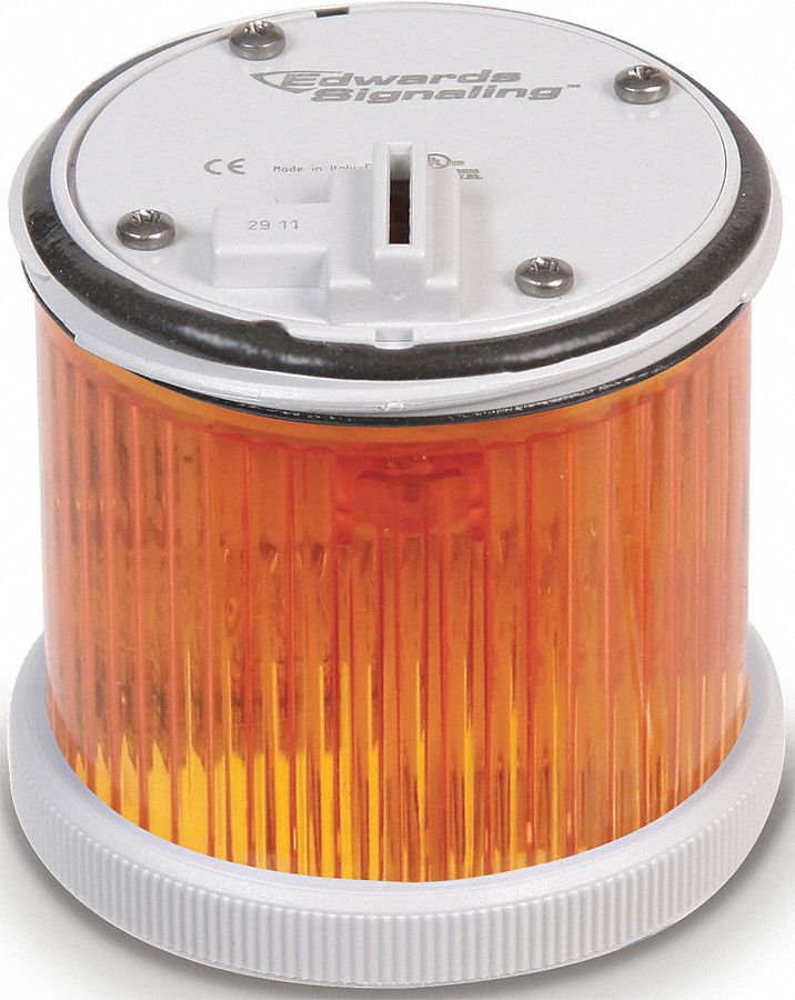 Stacklight Warning Light 70mm, LED, Amber