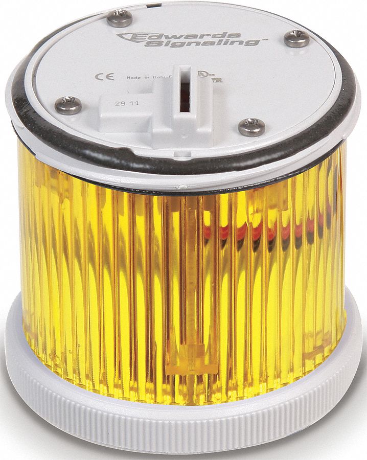 Stacklight Warning Light 70mm, Yellow