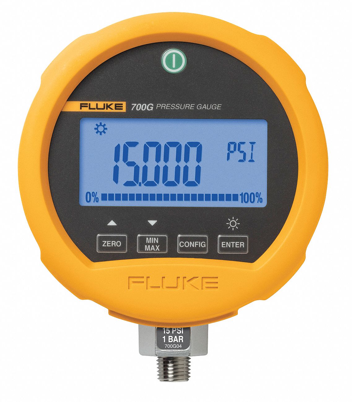 Pressure Gauge, 3, 000 PSIG