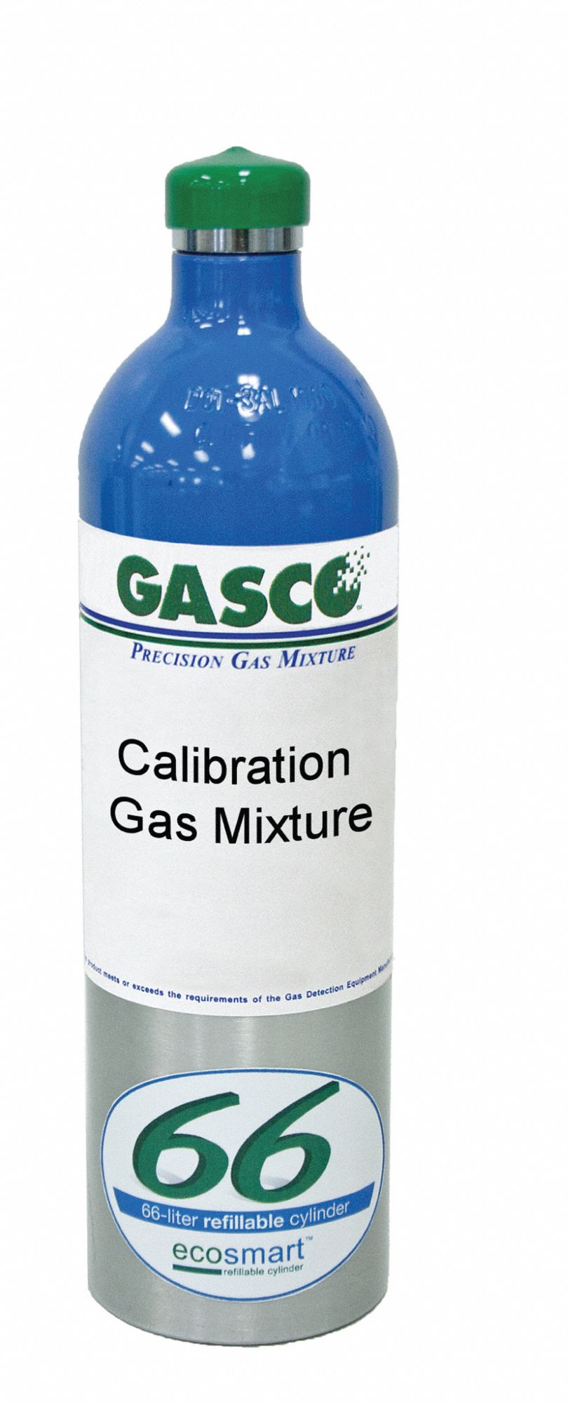 Calibration Gas, 66L, Quad Mix