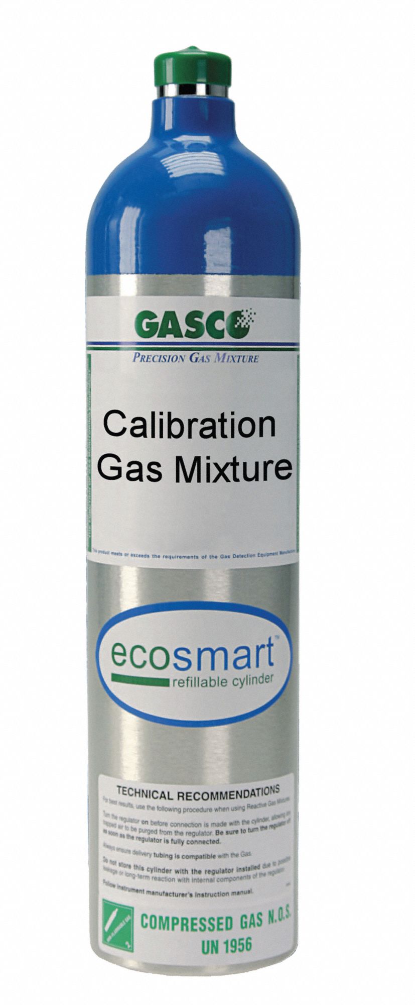 Cal Gas, 116L, Hydrogen Sulfide, Nitrogen