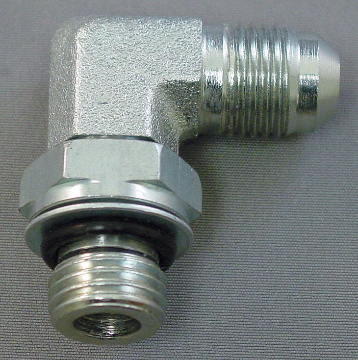 Adapter, BSPP to JIC, 9/16-18, 1/4 In-19