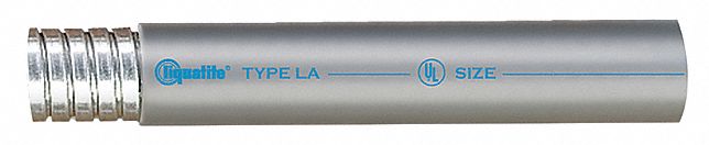 Conduit, Liquid Tight, 2 In, 100 Ft, Gray