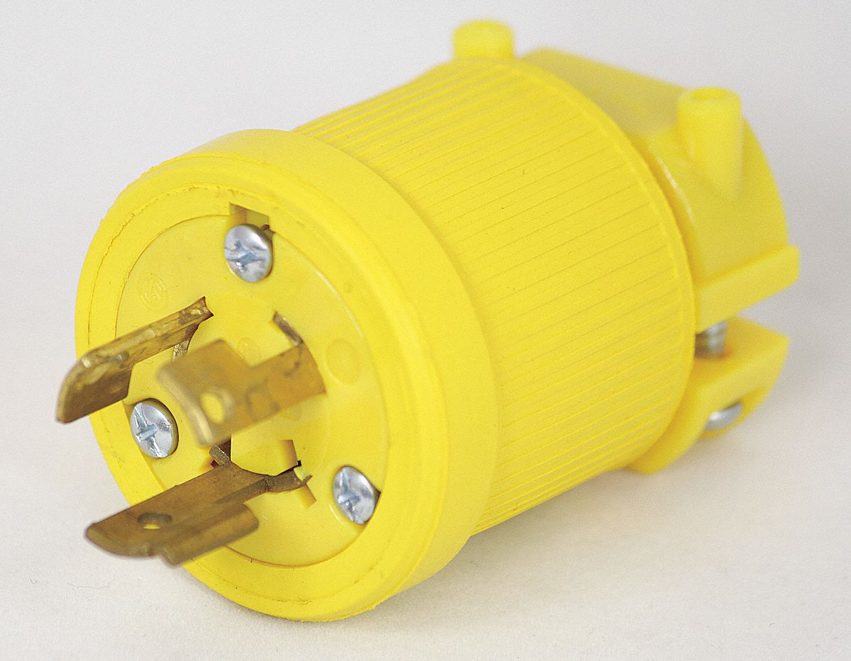 Re-wireable Flip Seal Plug, L6-15P NEMA
