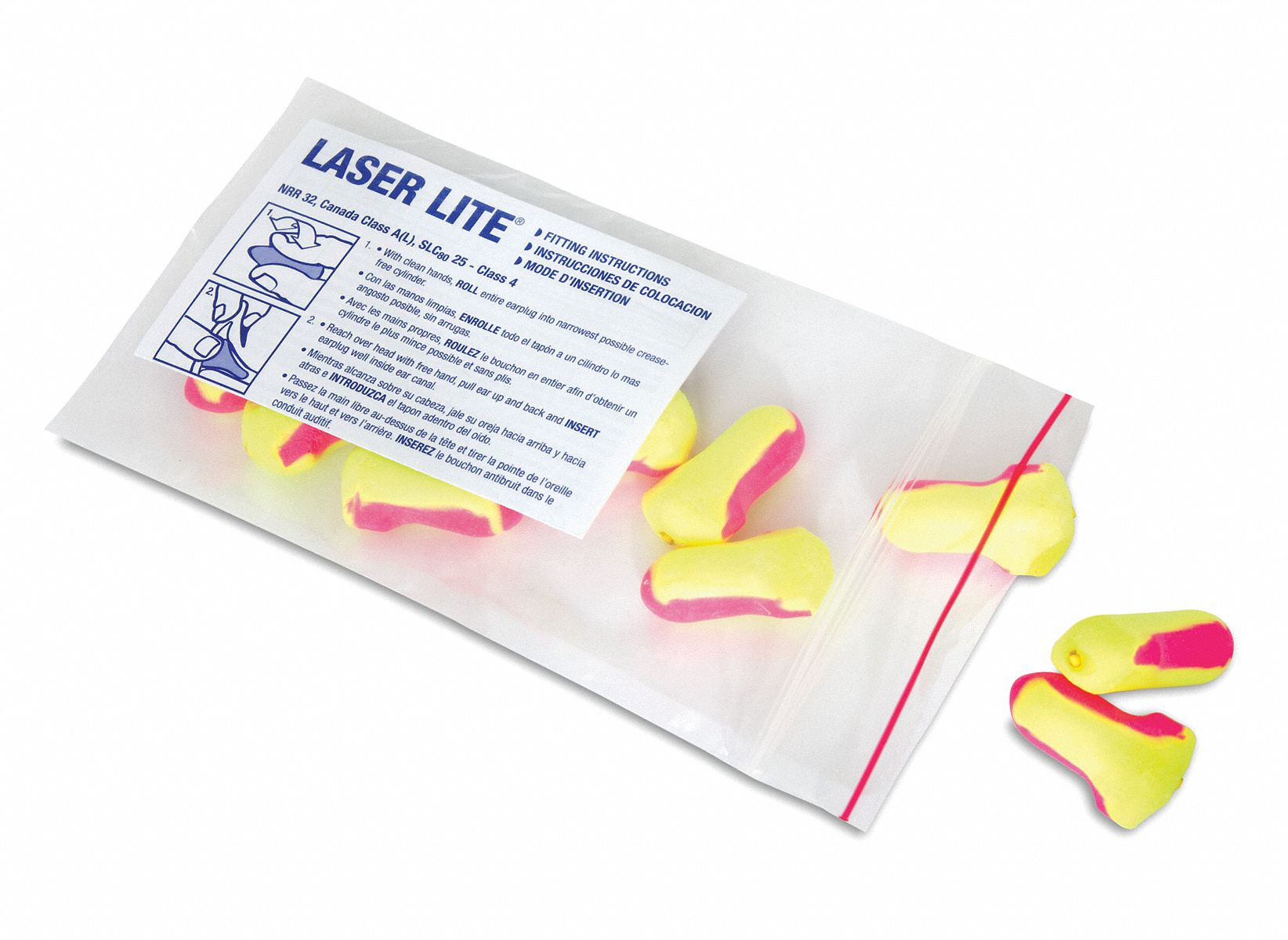 Ear Plugs, 32dB, W/o Cord, Reg, PK5