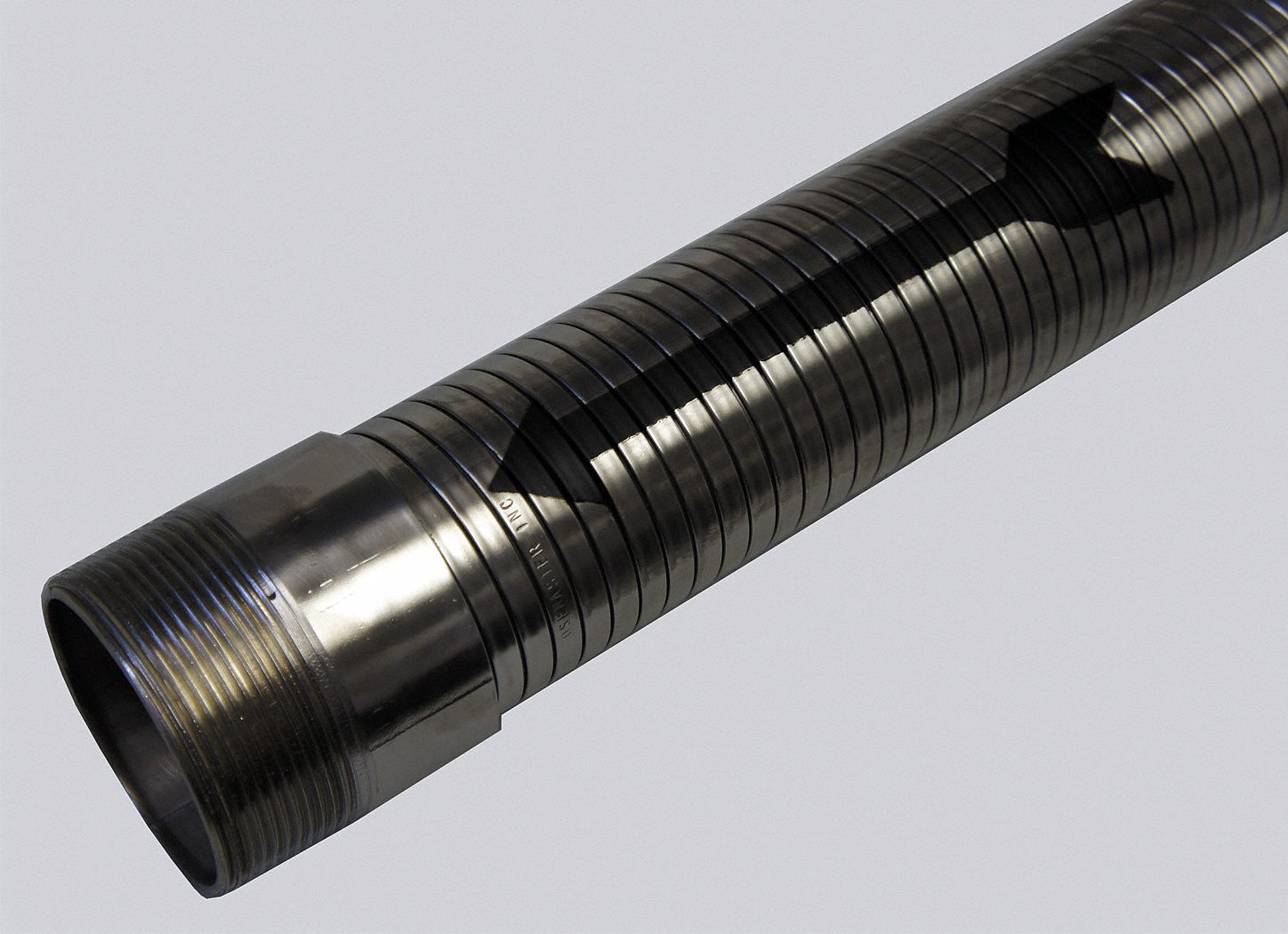 Interlock Metal Hose, Smoothbore, 6x168 In