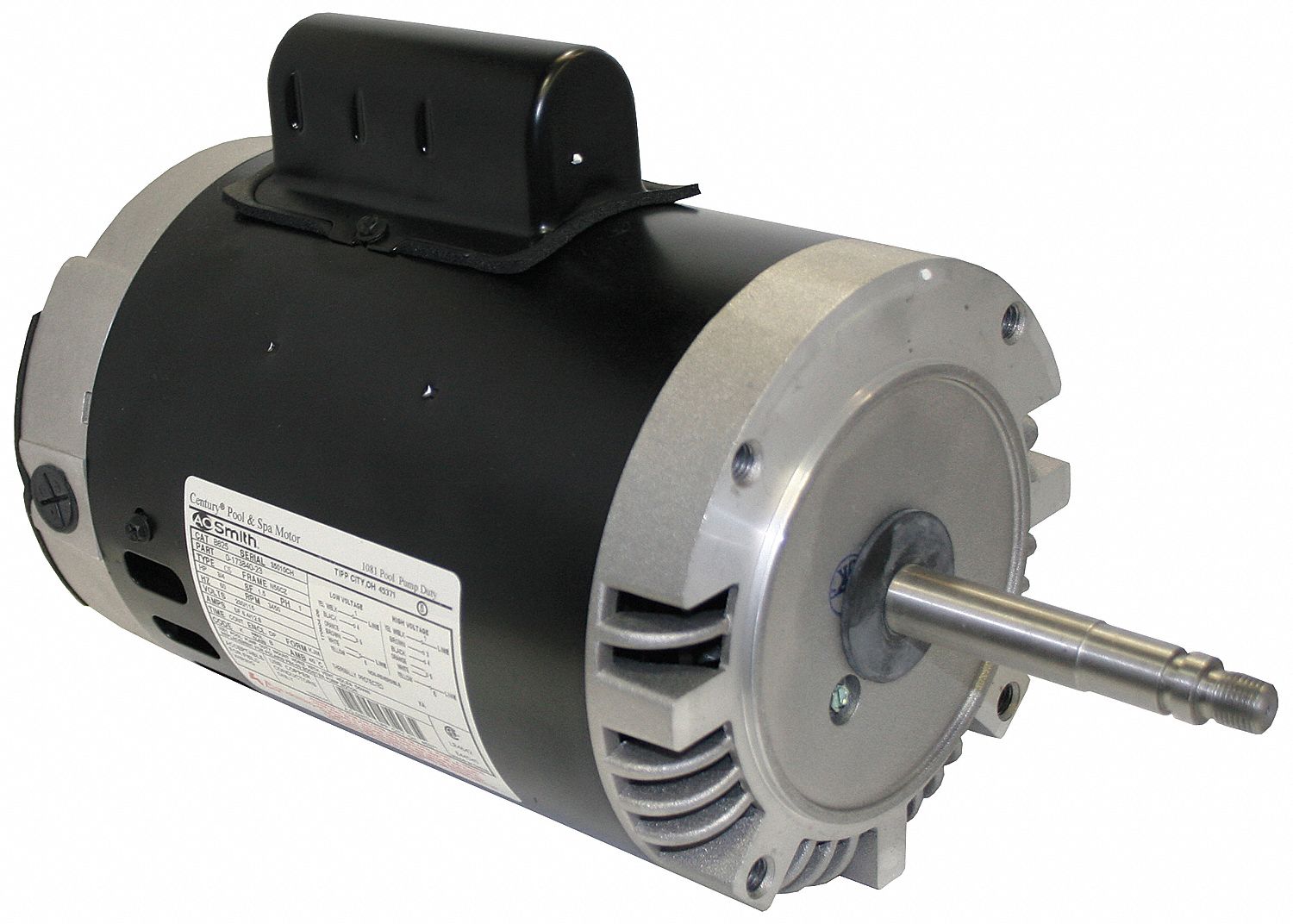 Pool Motor, 3/4 HP, 3450 RPM, 230/115VAC