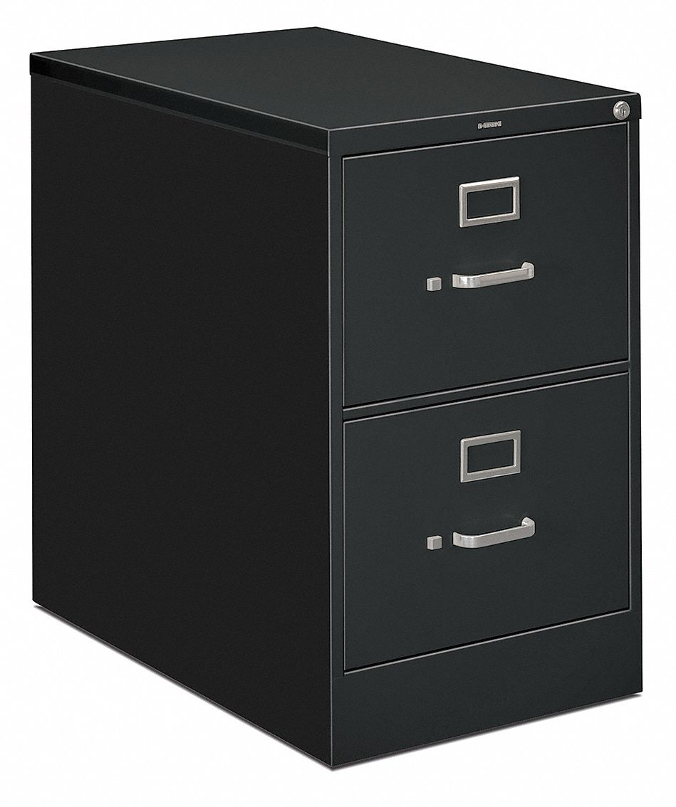 Vertical File, 18-1/4 In.W, Black