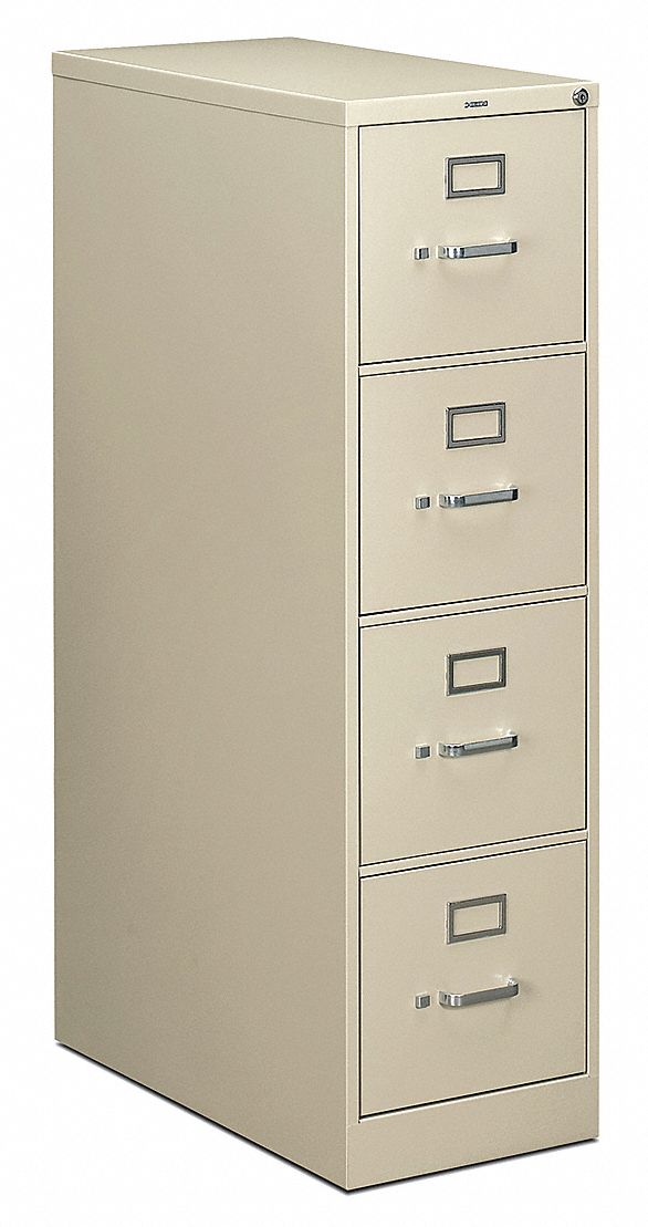 Vertical File, 15 In.W, Putty