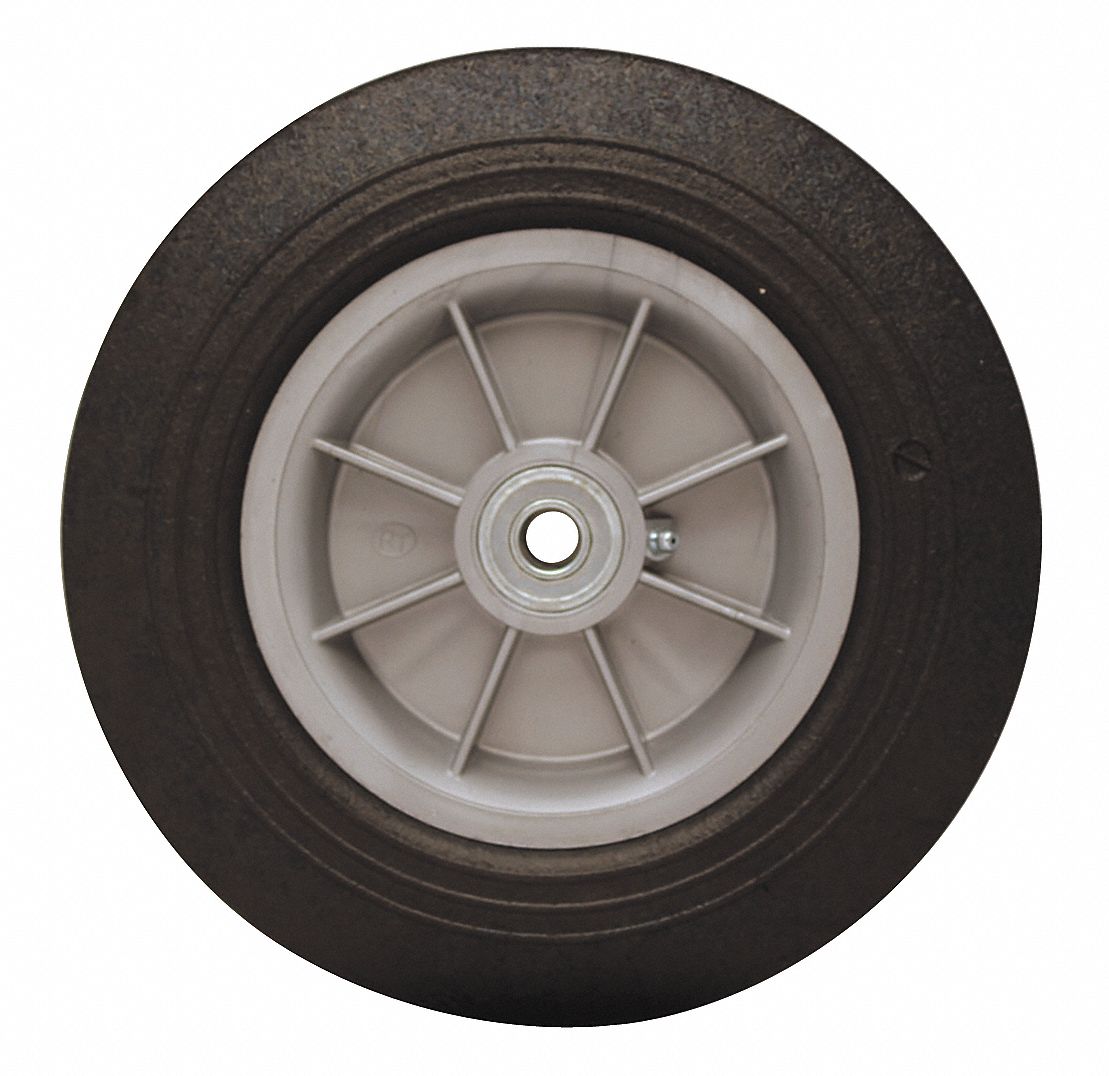 Tubeless Wheel, 10 In, 550 lb