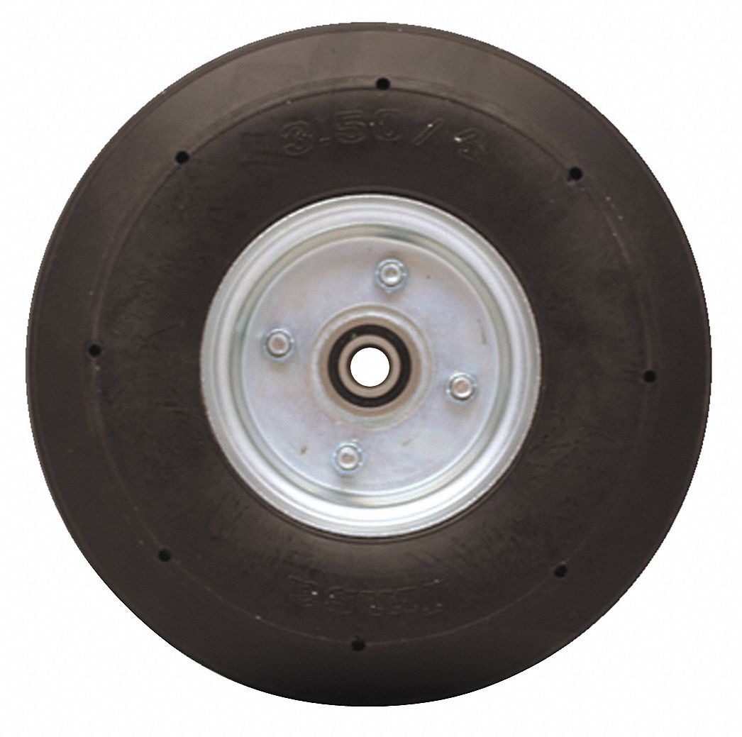 Tubeless Wheel, 10 In, 440 lb