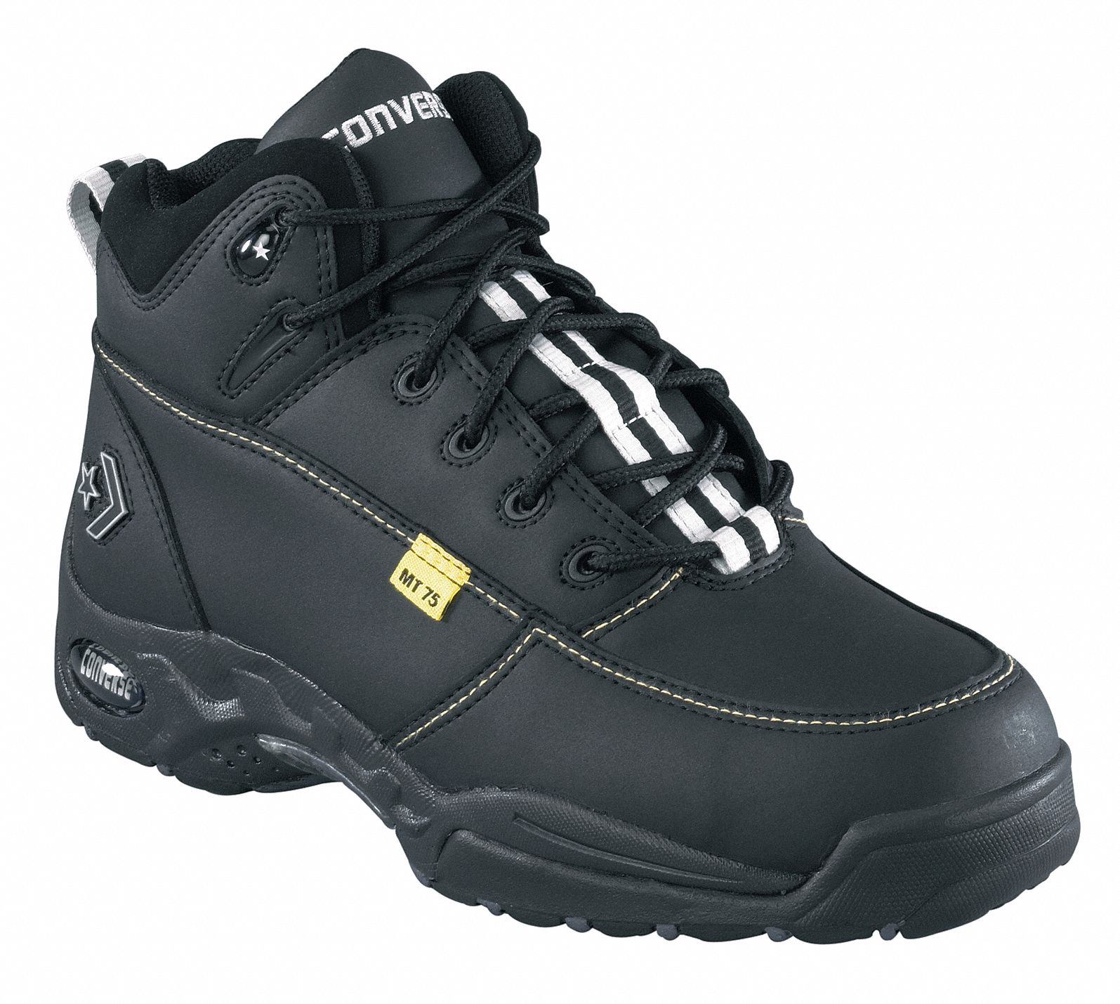 Hiker Boots, Stl Toe, Met Guard, 9, PR