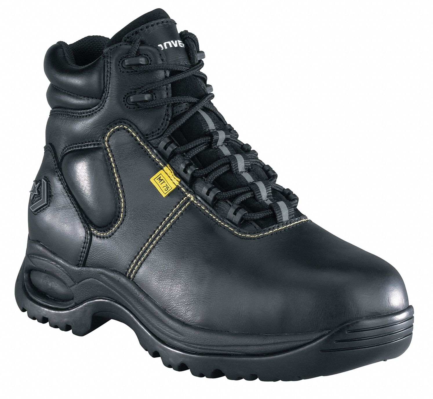 Boots, Woms, Safety Toe, Met Grd, 10W, PR