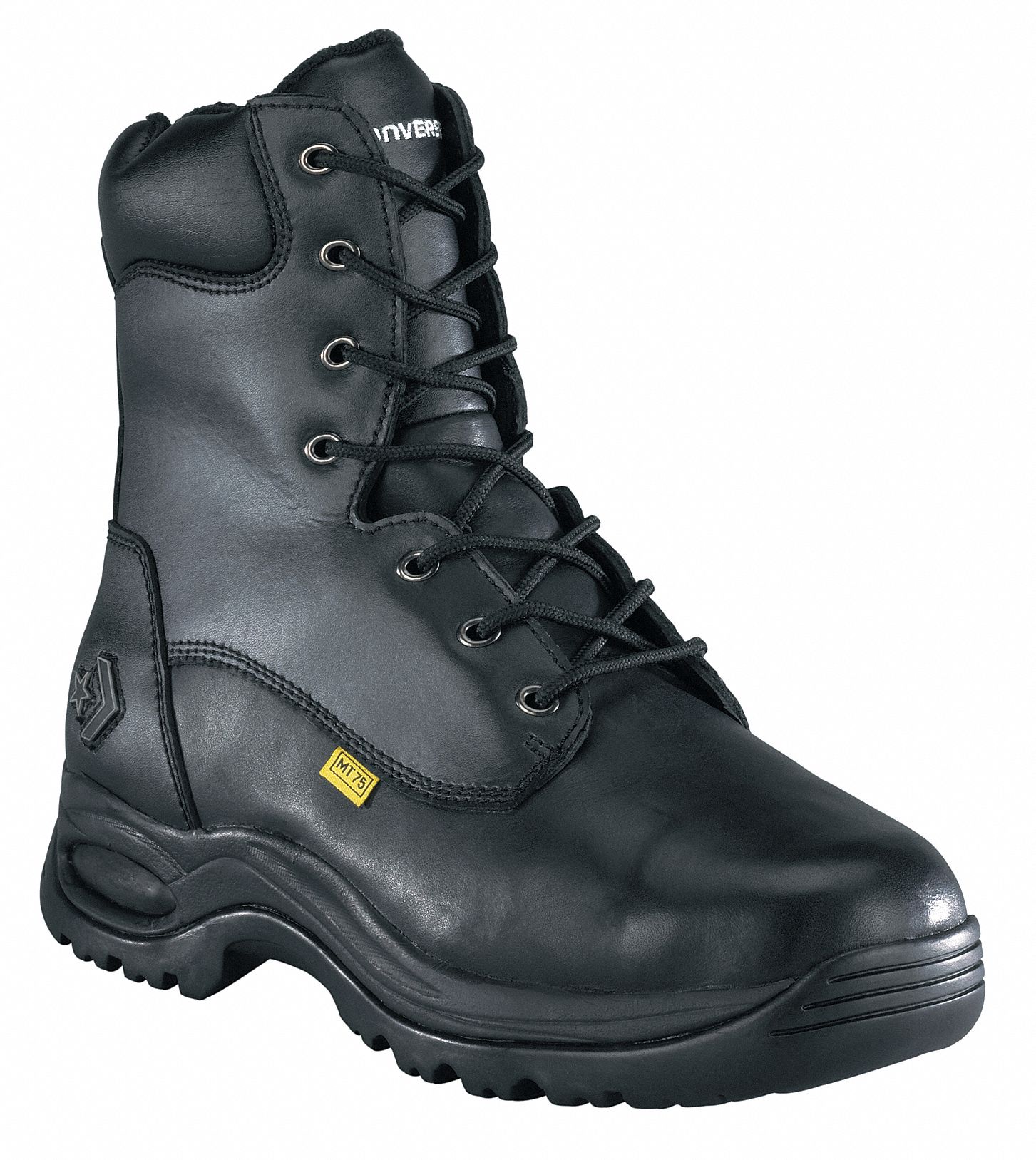 Work Boots, Steel Toe, Met Grd, 8-1/2, PR
