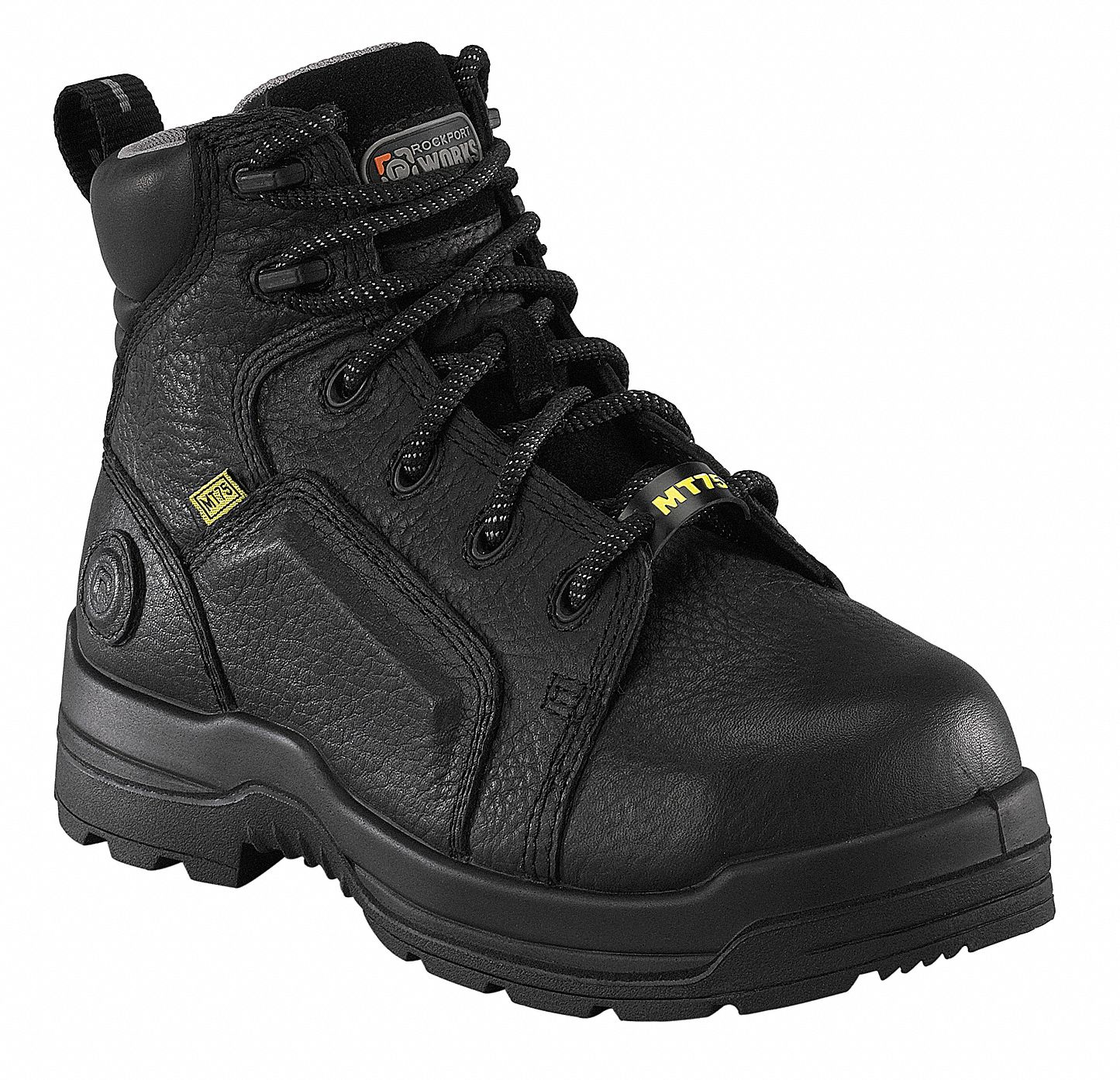 Boots, Woms, Safety Toe, Met Grd, 6W, PR