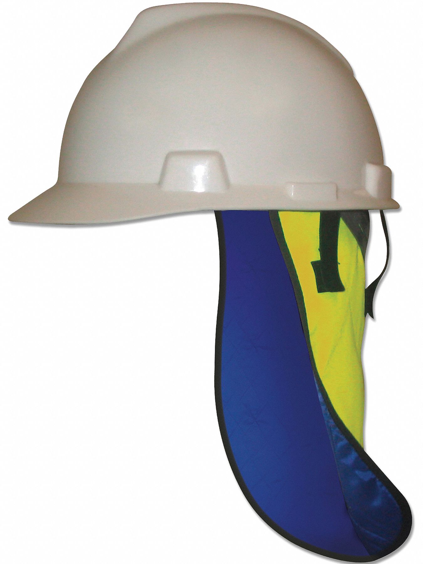 Hi-Vis Cooling Neck Shade, Hard Hat, Lime
