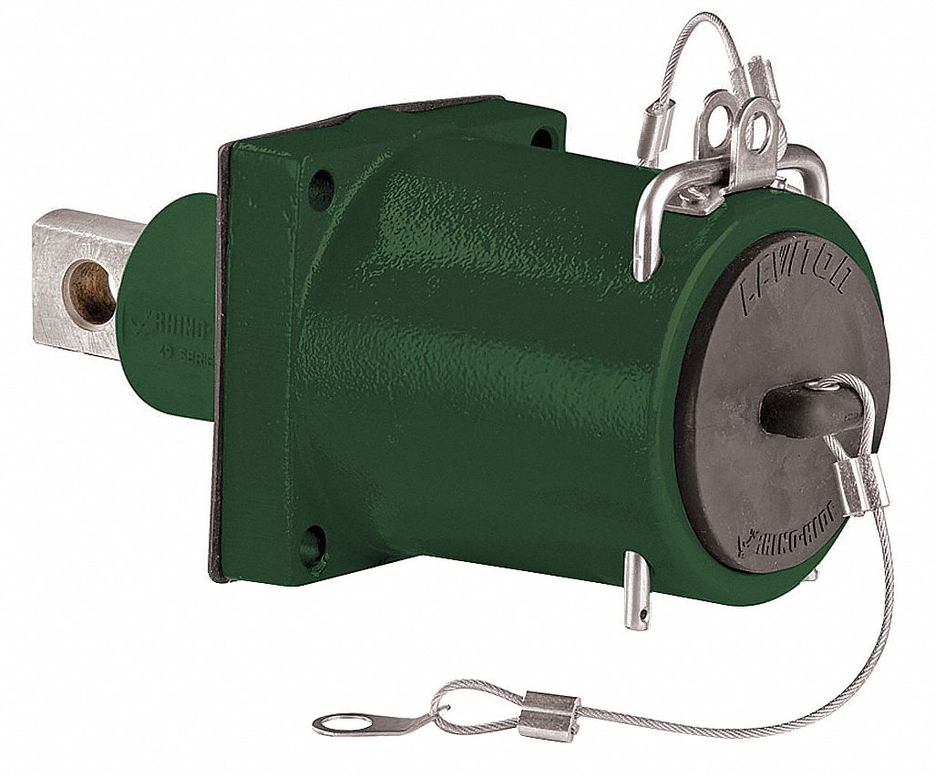 Panel Receptacle, Single, Female, Green