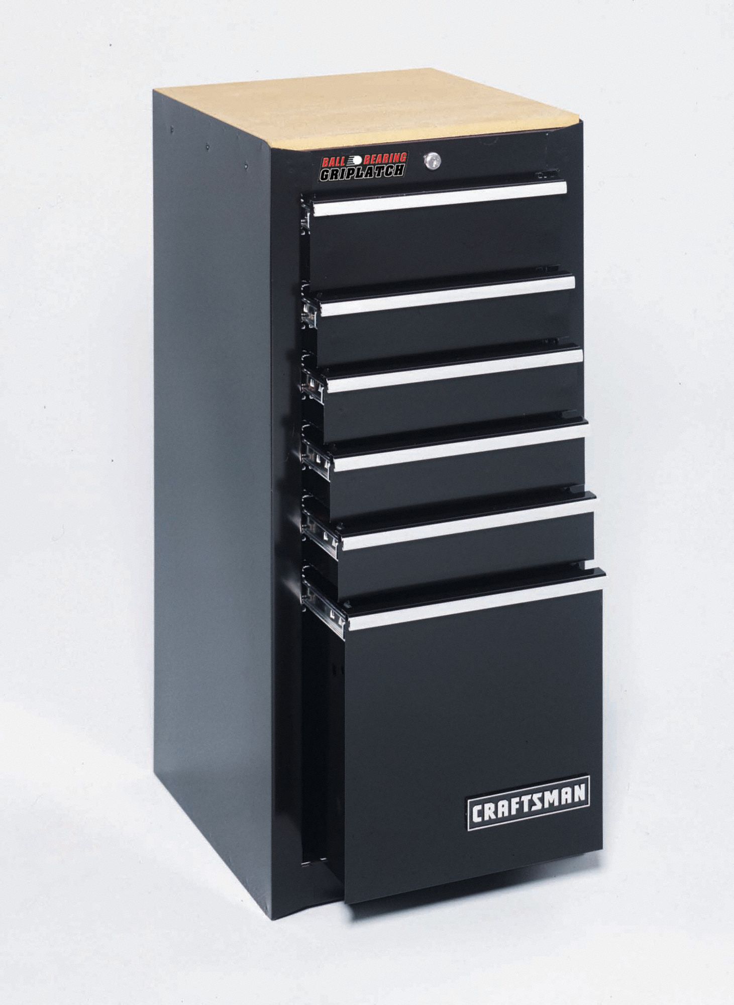 Side Cabinet, 15-3/4 x 18x 35-1/4, Stl, Blk