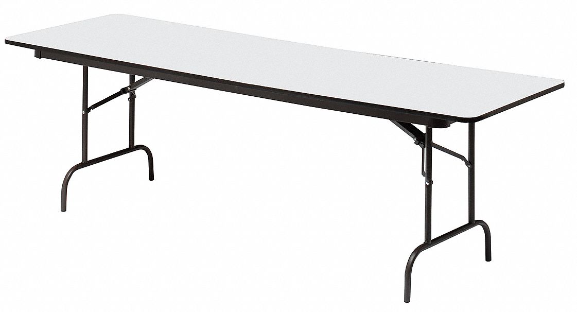 Folding Table, 30 x 60, Gray