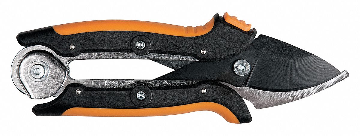 Bypass Pruner, 1-1/2 In.L, Steel, 5/8 In.