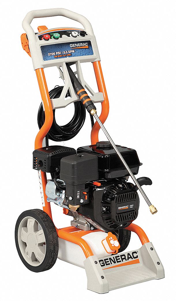 Gas Pressure Washer, Cold Water, 2700 PSI