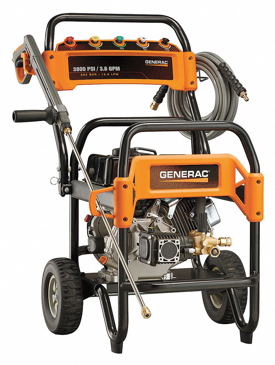 Gas Pressure Washer, Cold Water, 4000 PSI
